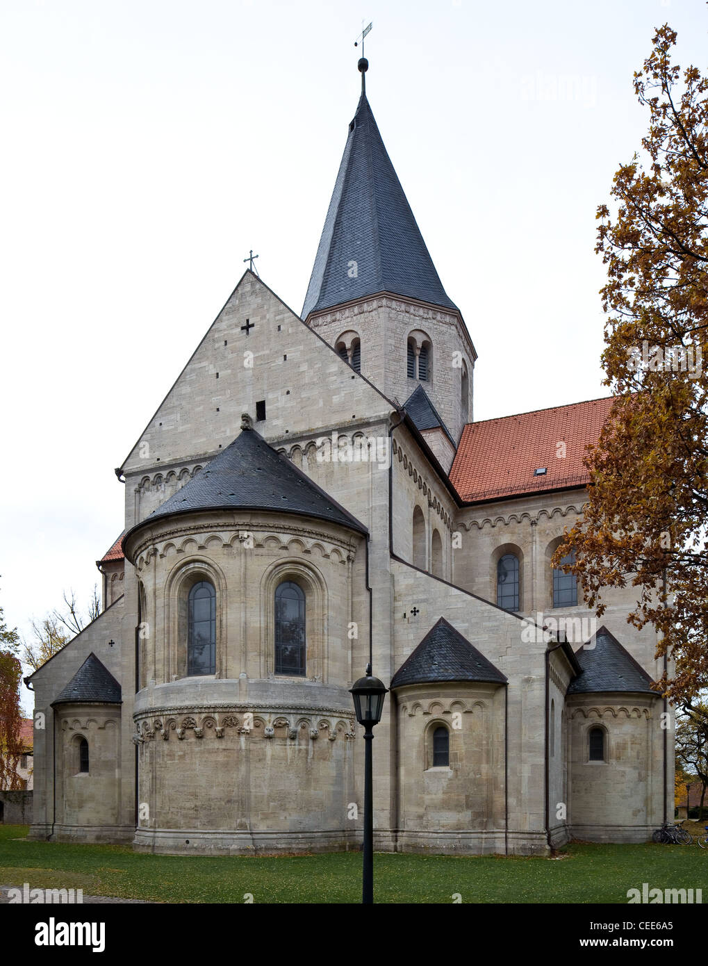 Königslutter am Elm, Stiftskirche (Kaiserdom) Stock Photo