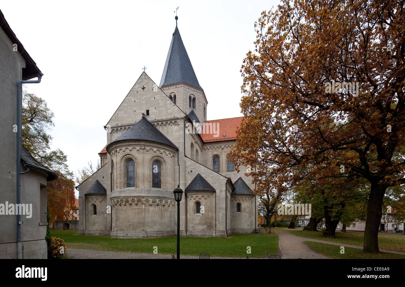 Königslutter am Elm, Stiftskirche (Kaiserdom) Stock Photo