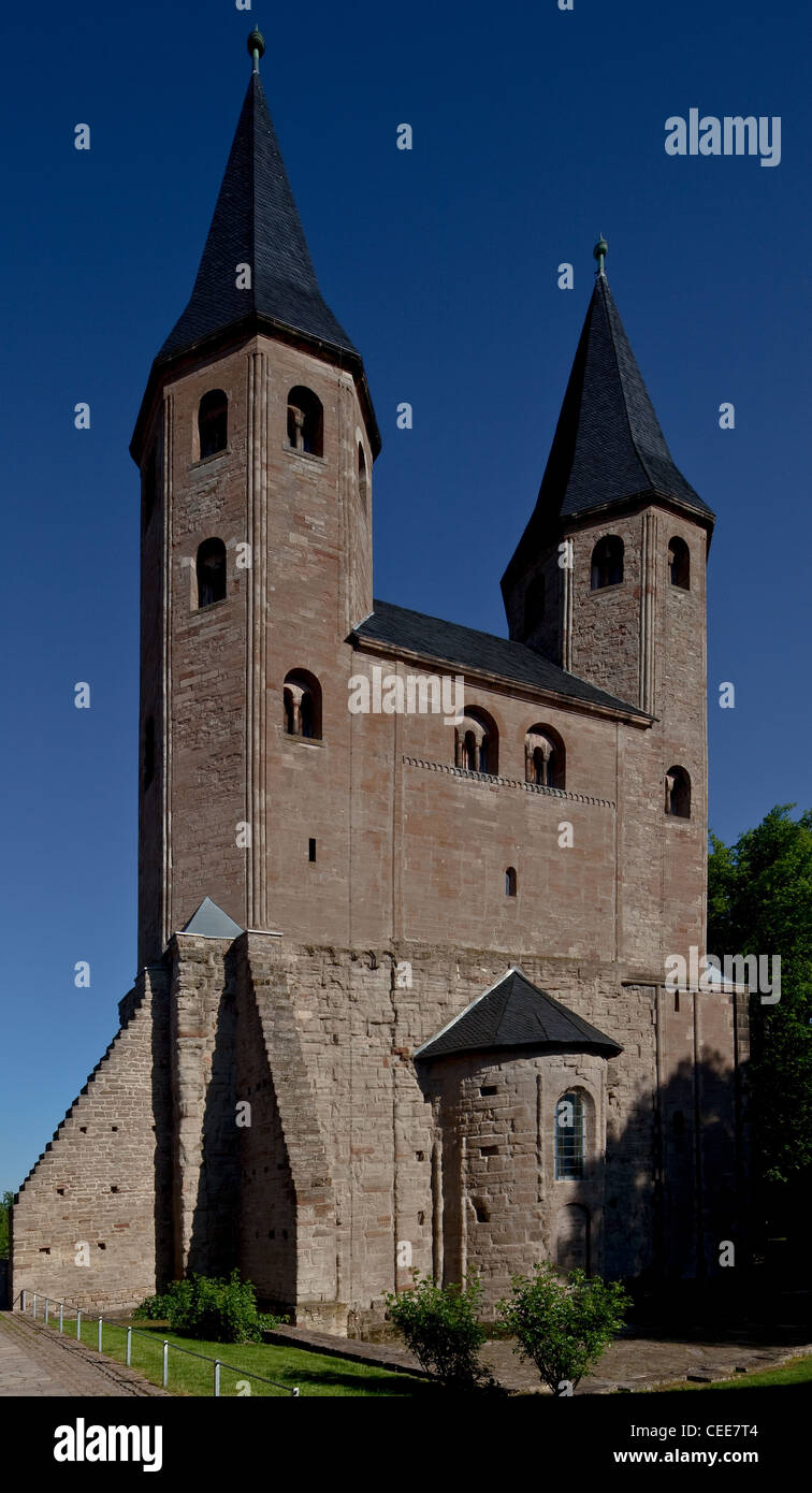 Drübeck, ehemalige Klosterkirche Stock Photo