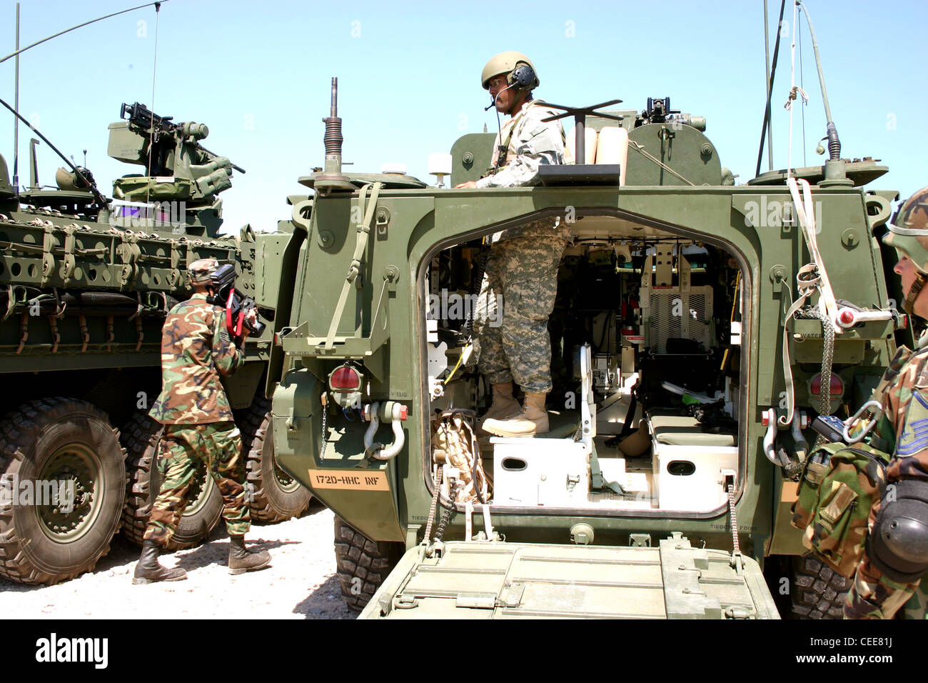 172nd stryker brigade hi-res stock photography and images - Alamy