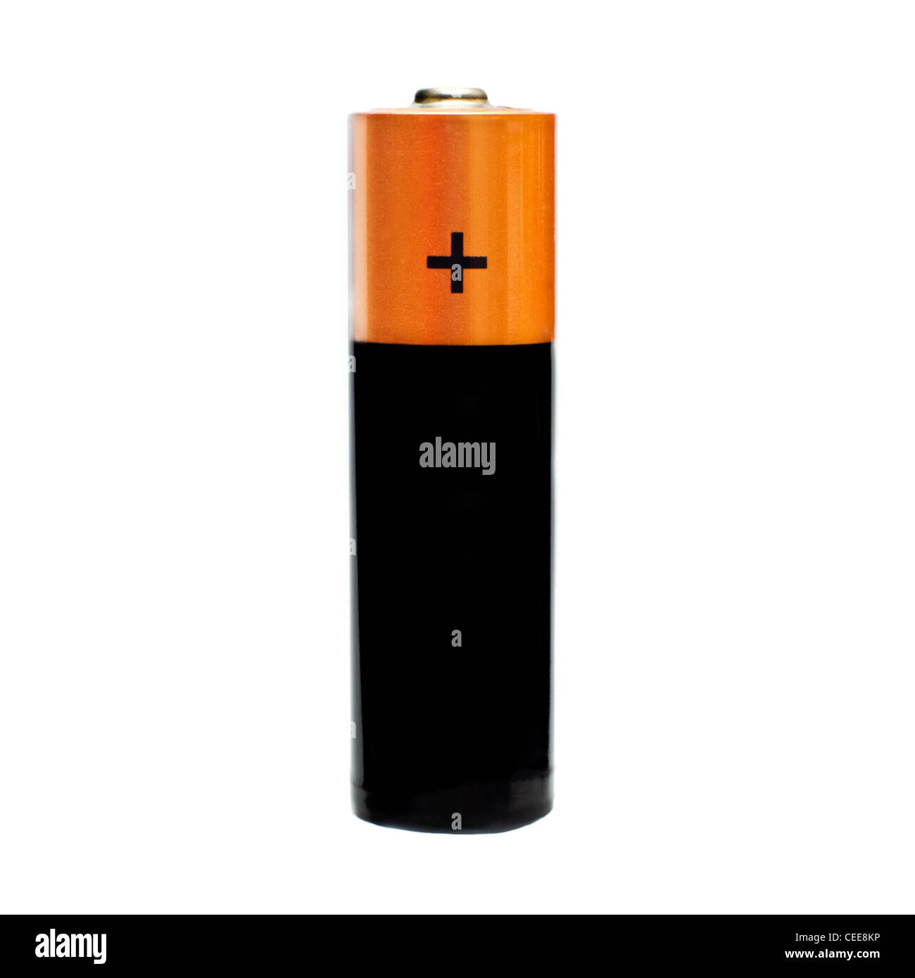 AA battery isolated on white Stock Photo Alamy