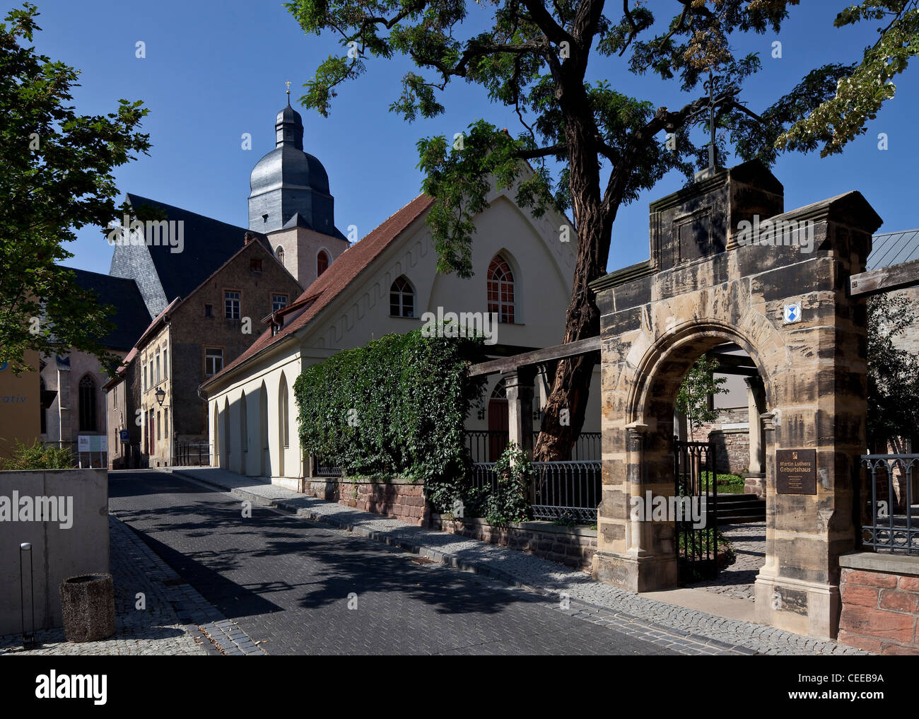 Lutherstadt Eisleben, Kirche St. Peter und Paul Stock Photo