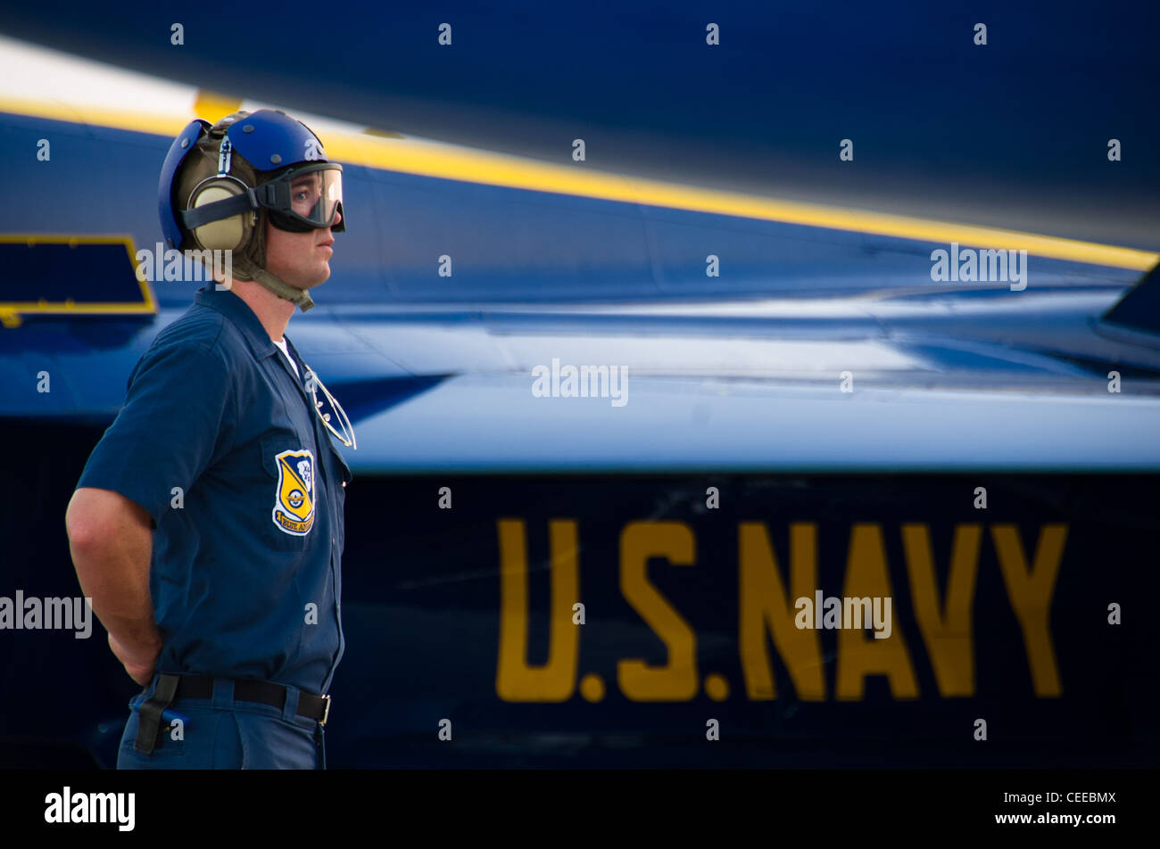 Chief aviation electronics technician hires stock photography and