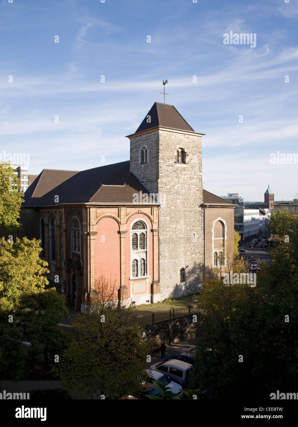 Im hintergrund st adalbert hires stock photography and images Alamy