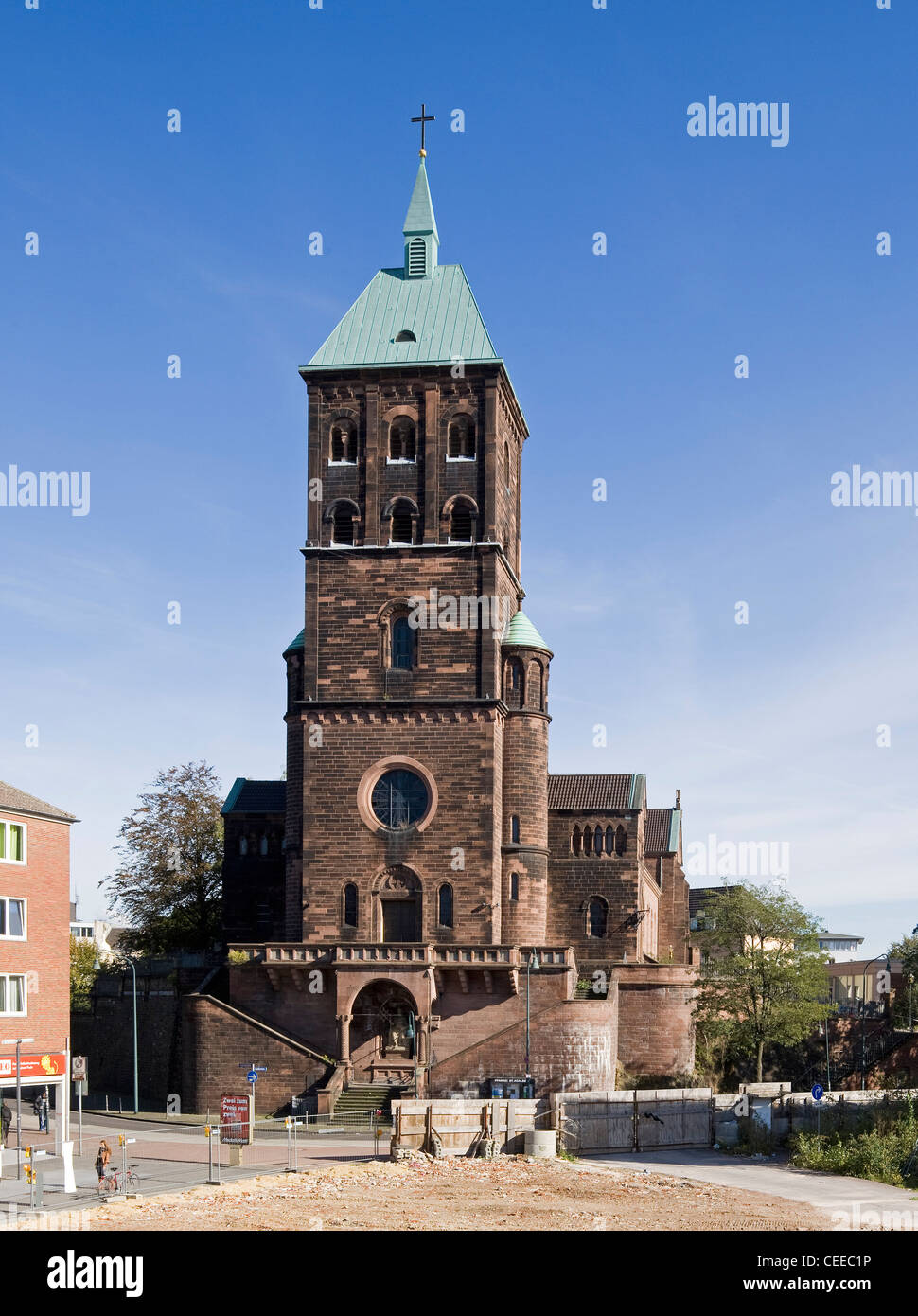 Kirchen Der Pfarrei Franziska Von Aachen Stock Photos ...