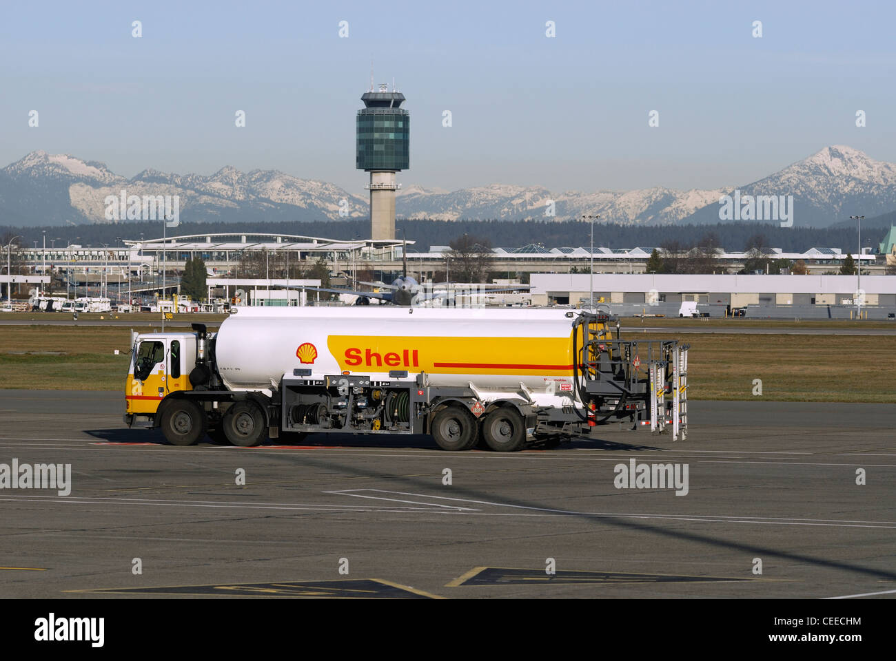 Jet Fuel Tanker Truck