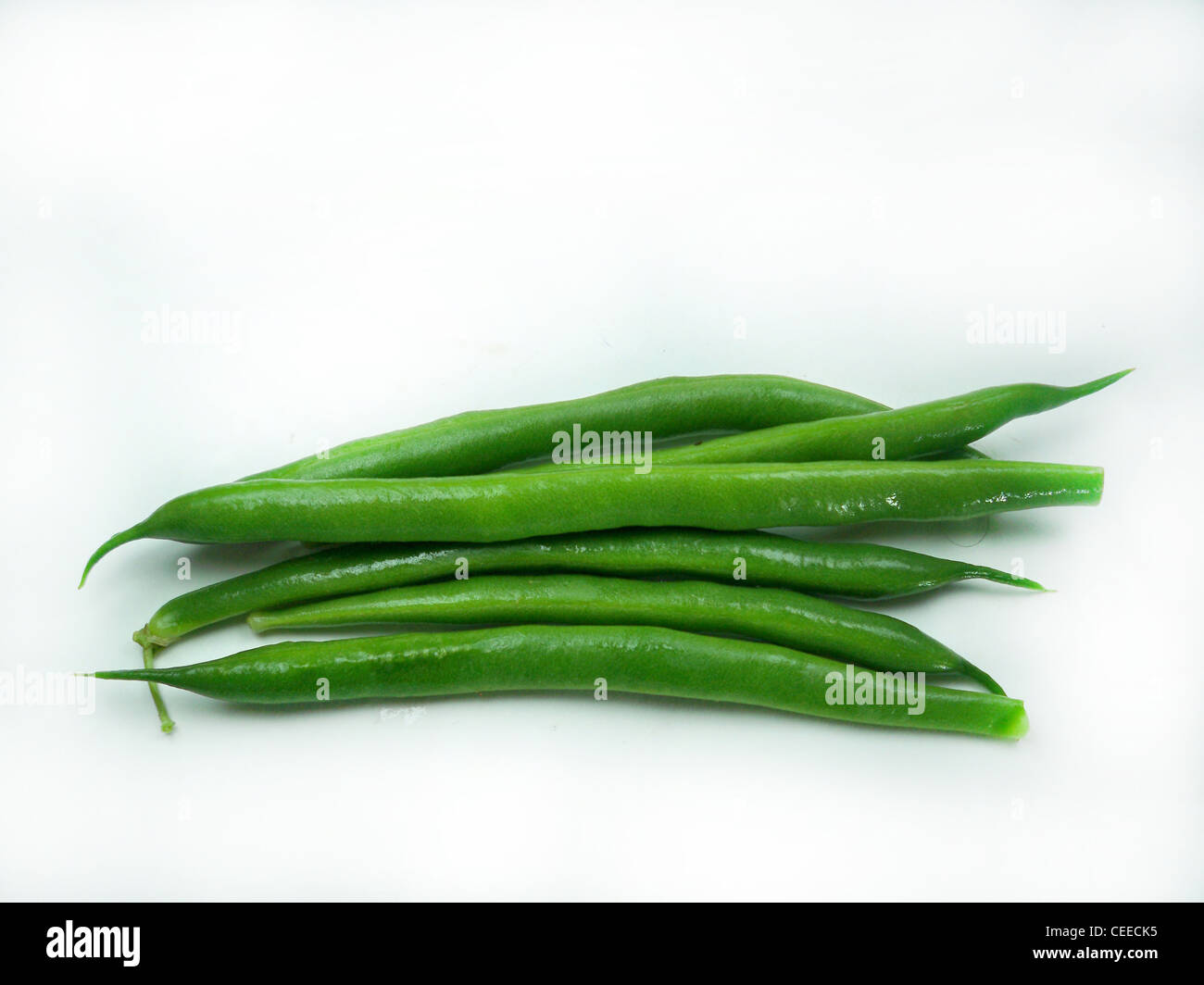 Few green french beans hi-res stock photography and images - Alamy