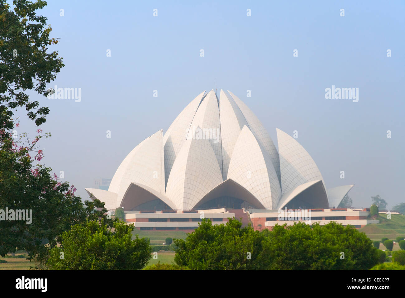 Lotus Temple, Delhi, India Stock Photo