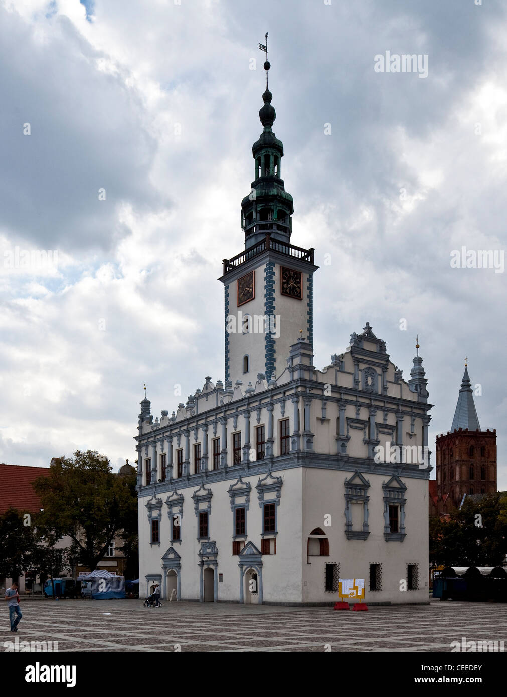 Gniew/Mewe, Ordensburg Stock Photo