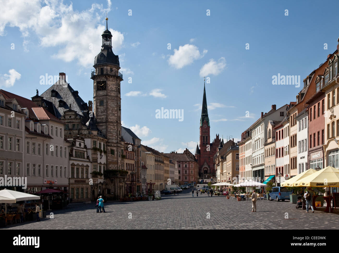 Altenburg, ehemalige herzogliche Kanzlei Stock Photo