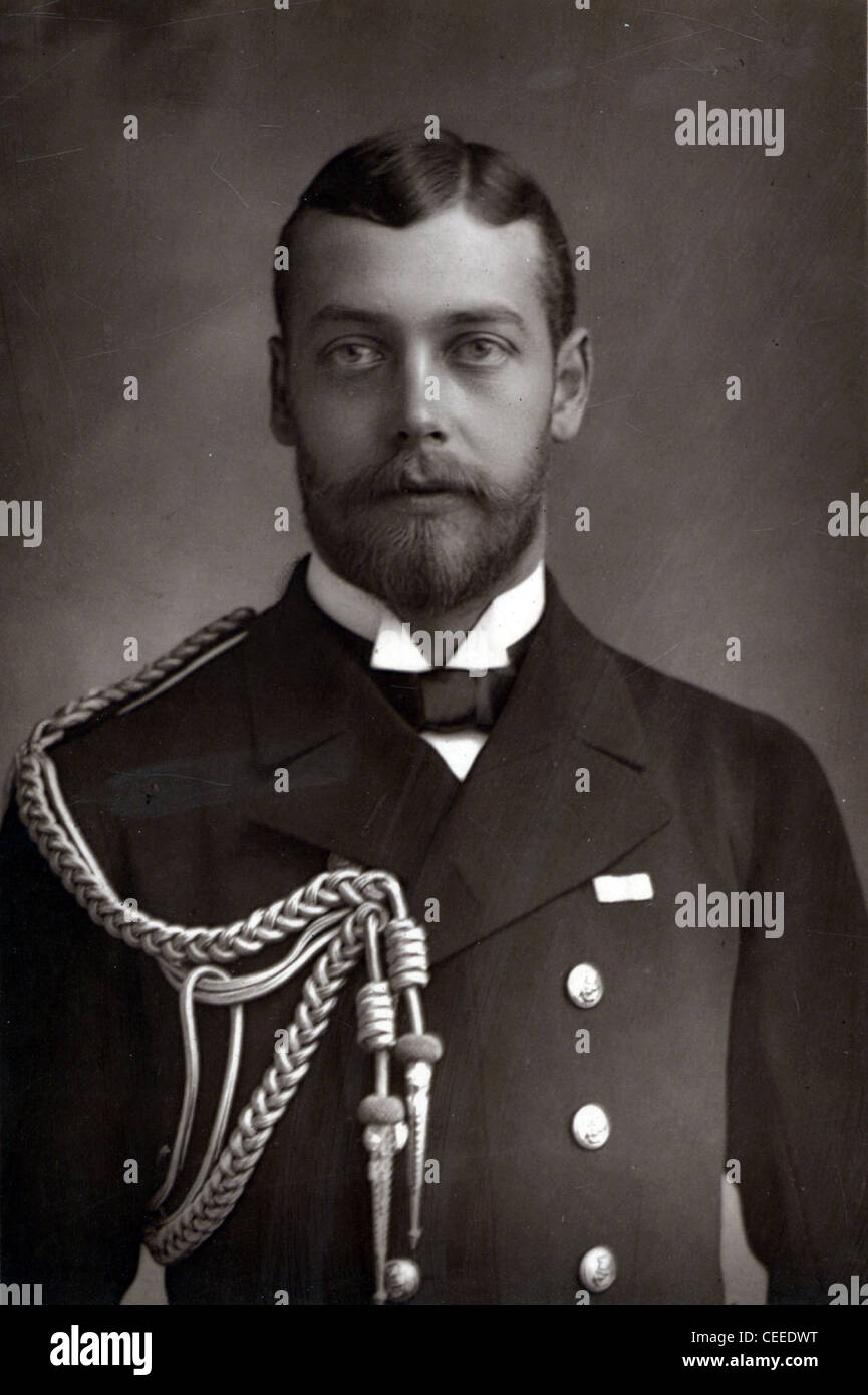 George V King of Great Britain and Ireland Stock Photo