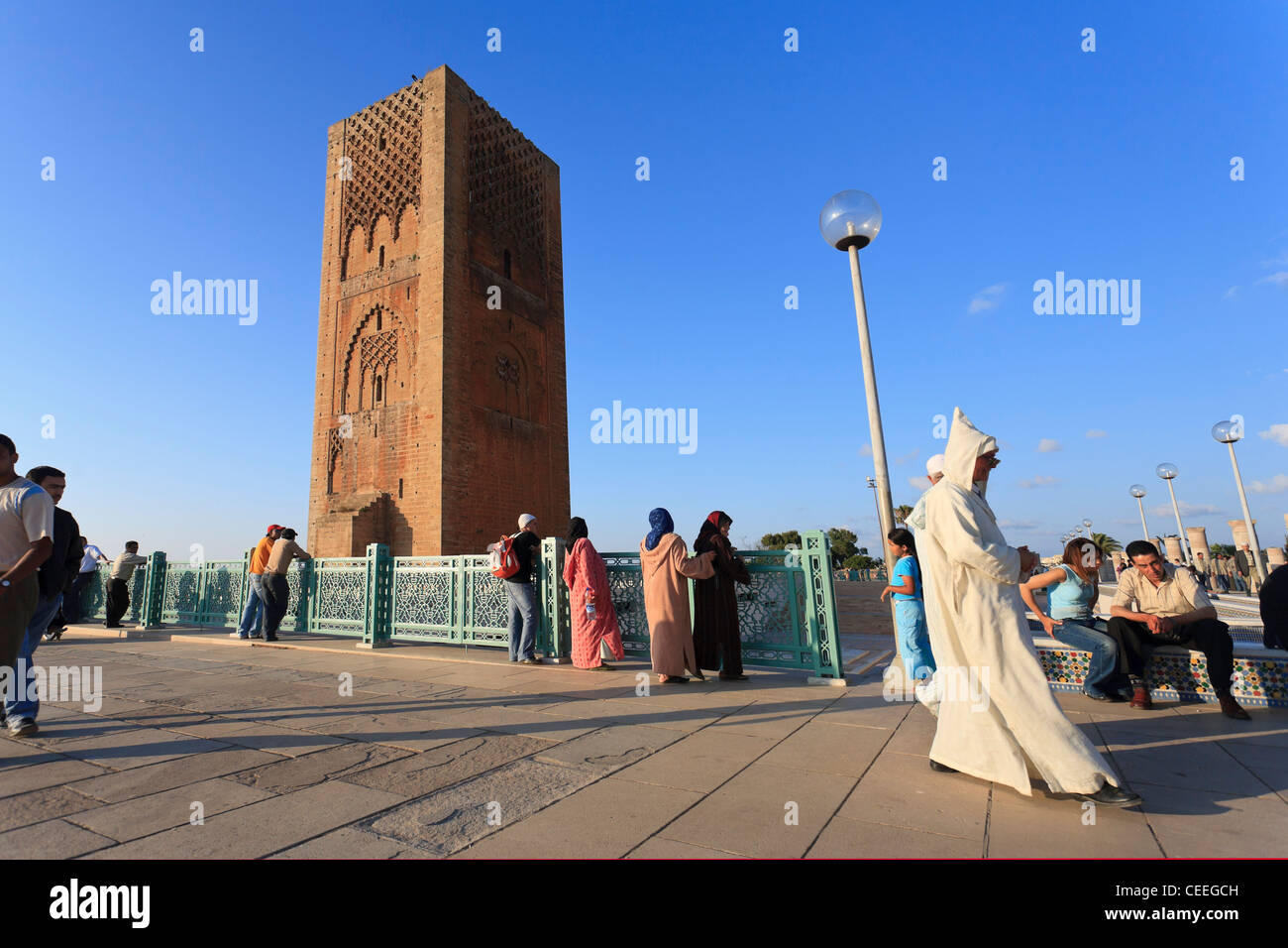 Morocco Rabat Hassan Tower Stock Photo Alamy
