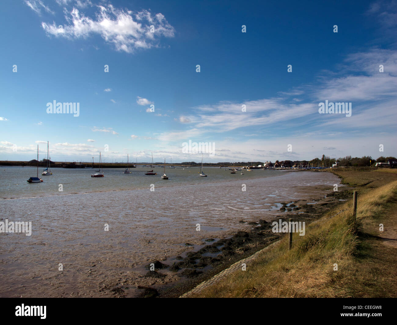 river deben at orford suffolk uk Stock Photo Alamy