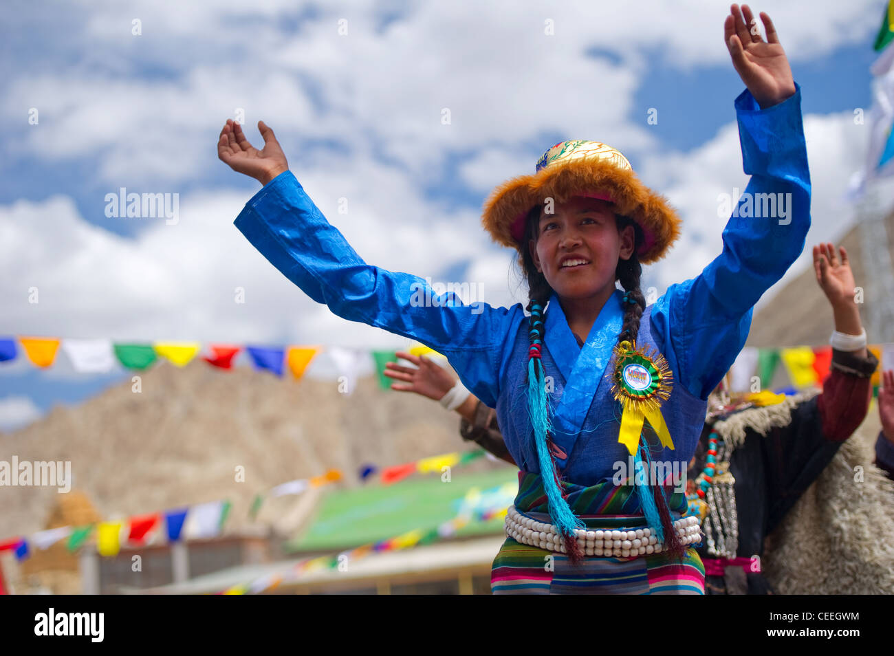 Song and Dance performance of the nomadic children of Chanthang, Ladakh