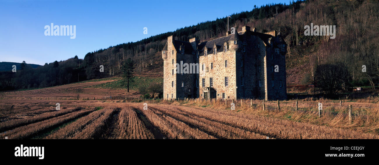 Castle Menzies, Weem, Scotland Stock Photo