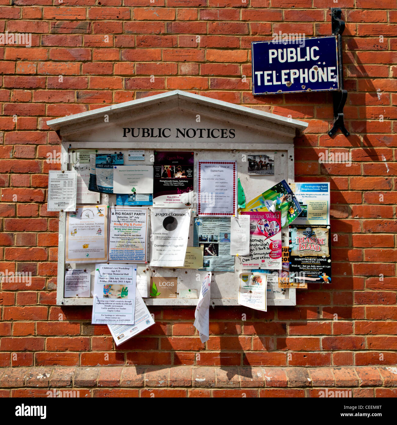 Public Notice Board Stock Photos & Public Notice Board Stock Images Alamy