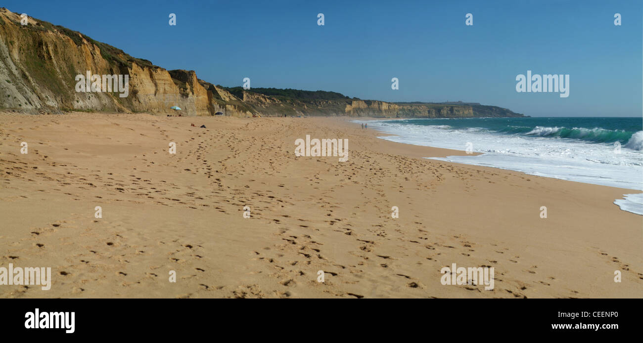 Areal da praia do meco beach Stock Photo