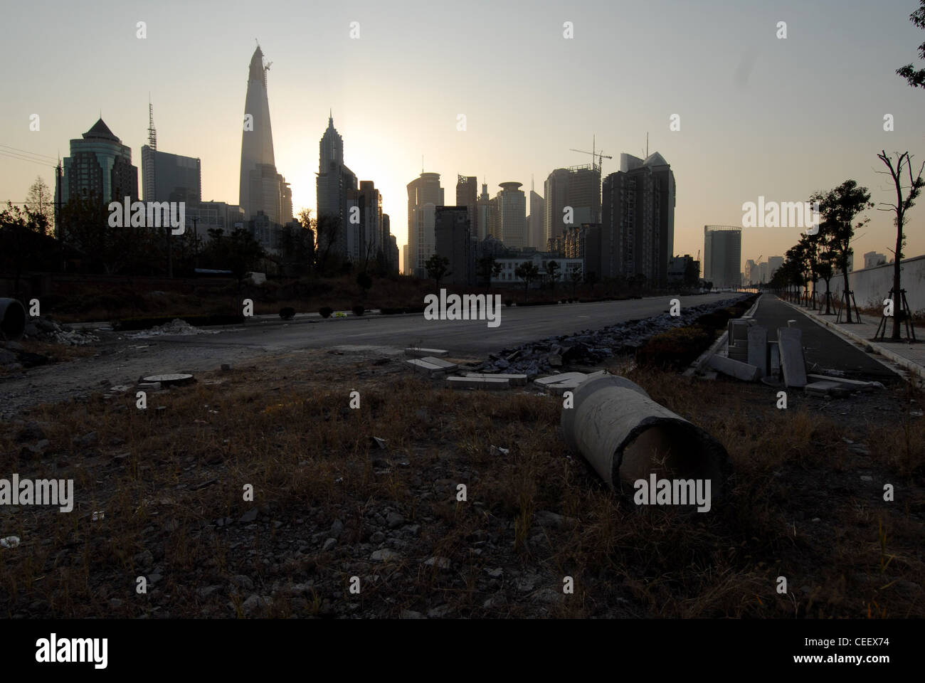 Shanghai Pudong, China Stock Photo