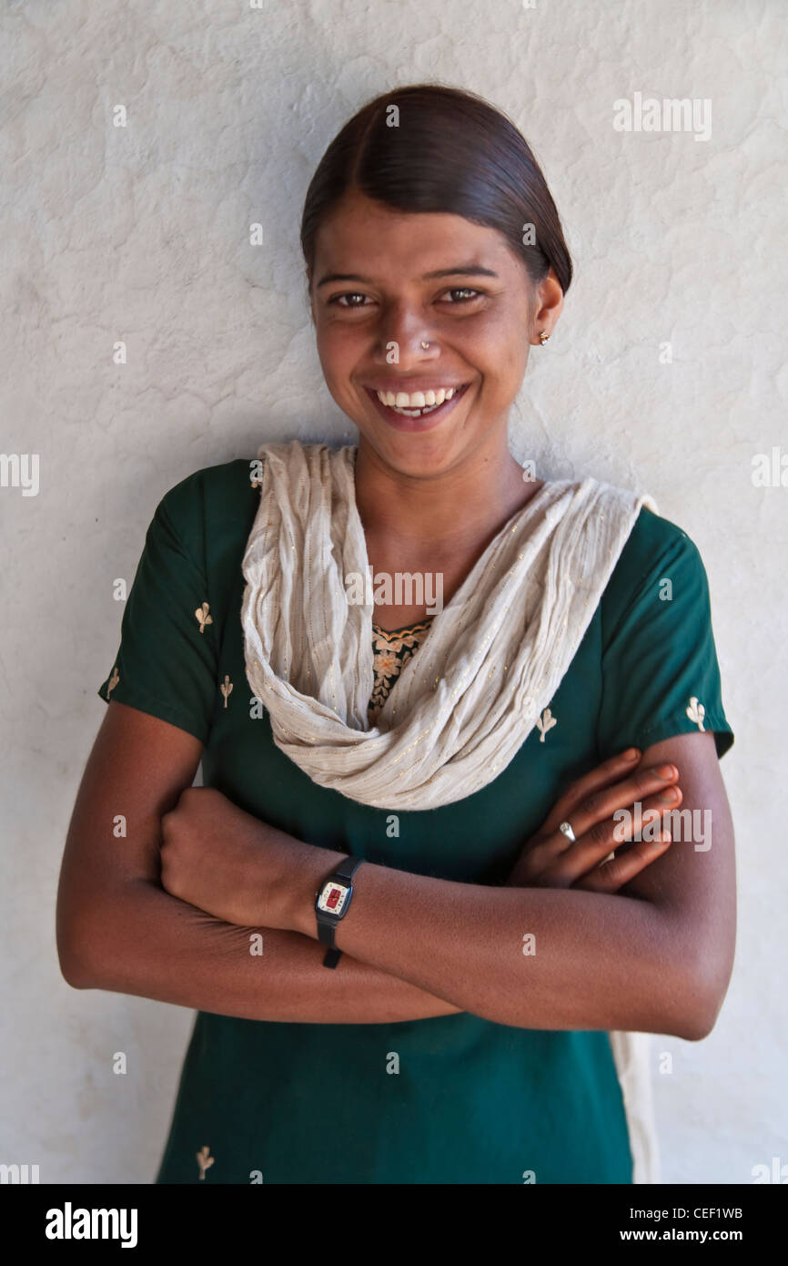 Indian india girl one hi-res stock photography and images - Alamy