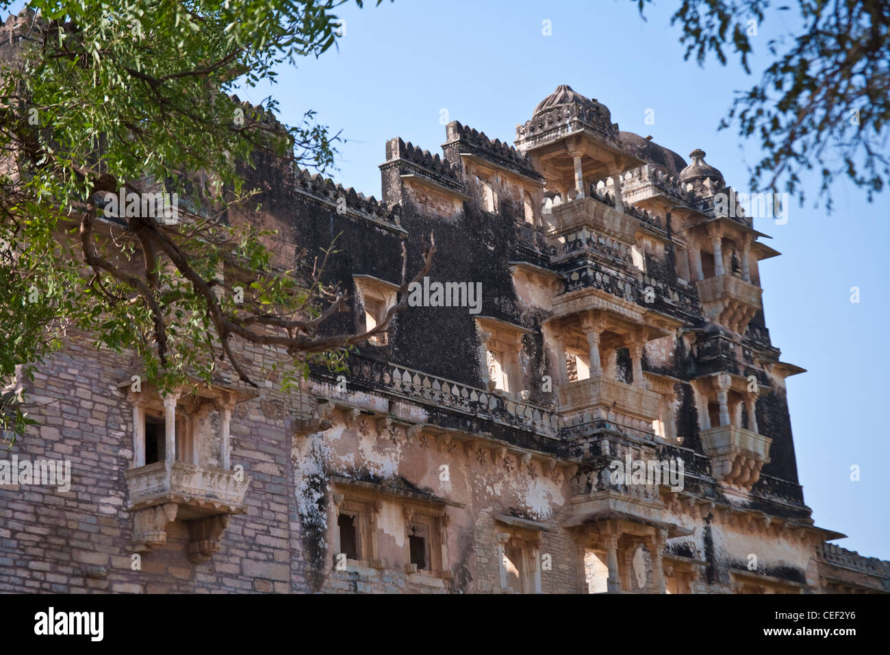 Chittorgarh Fort, Rajasthan, India Stock Photo