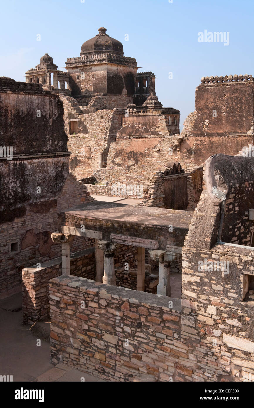 Chittorgarh Fort, Rajasthan, India Stock Photo