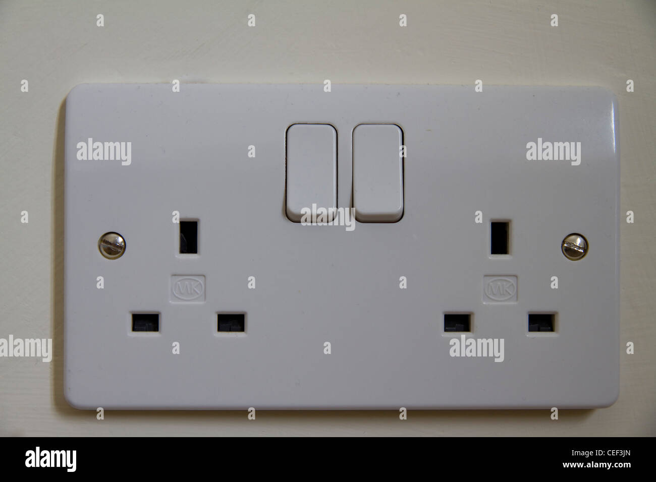 A pair of electrical sockets Stock Photo Alamy
