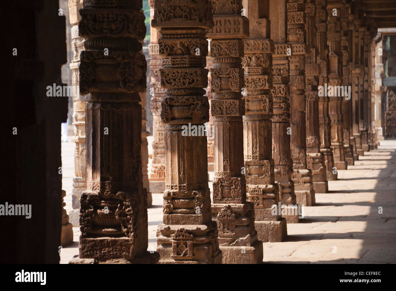 Kuthuminar Qutb Minar and its monuments (UNESCO World Heritage site), Delhi, India ...