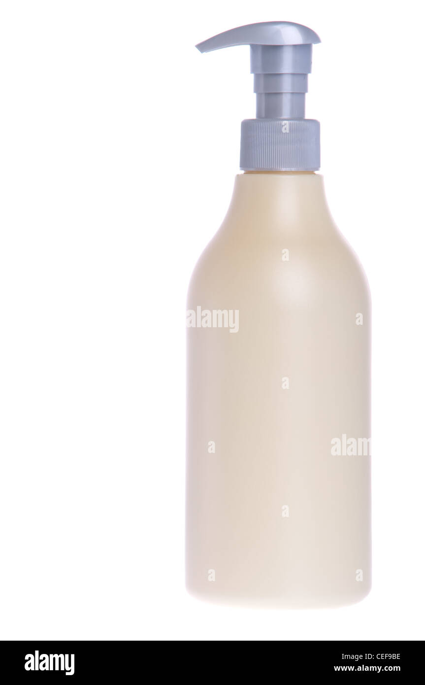 Shampoo bottle Stock Photo