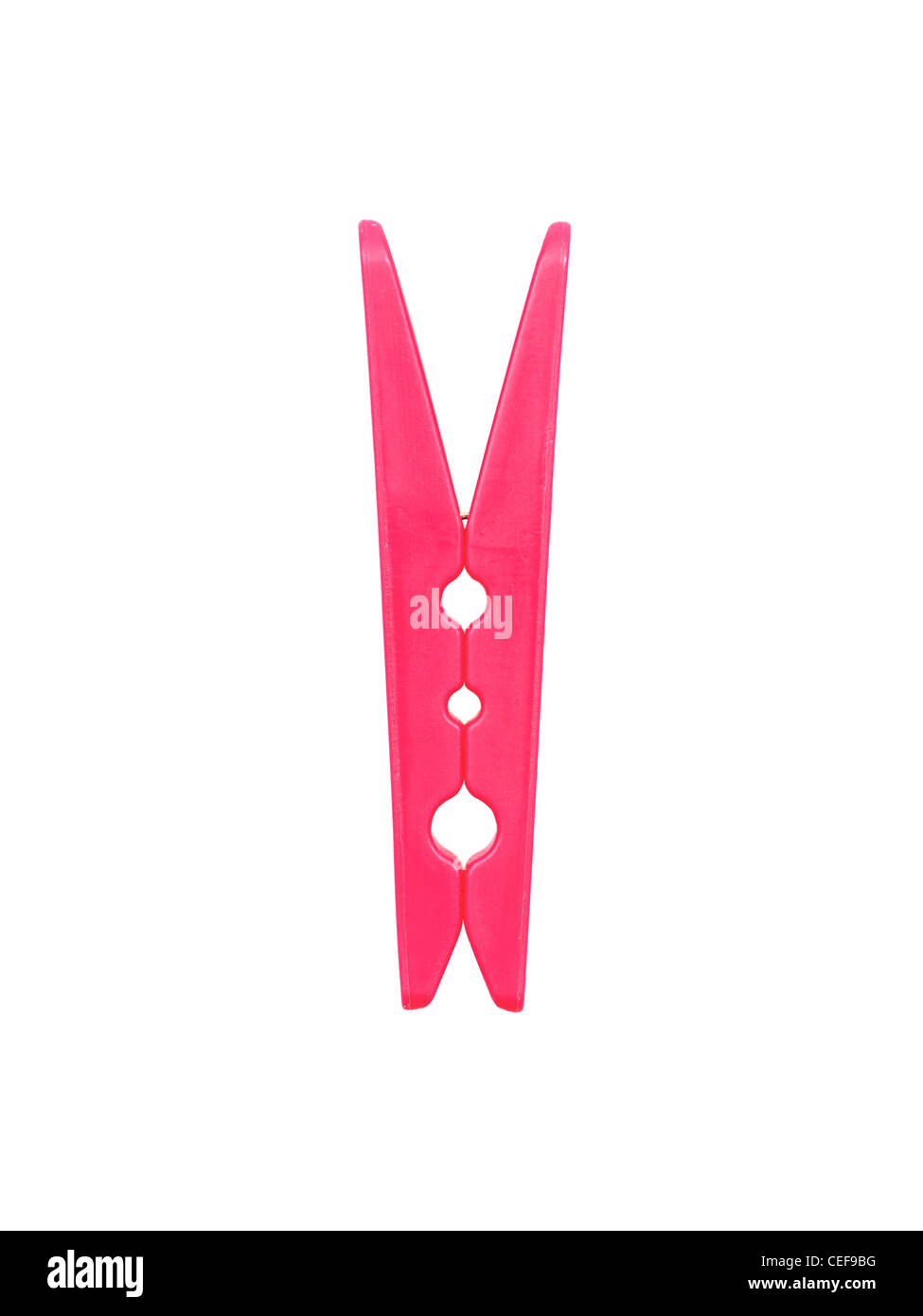 Clothes pegs isolated against a white background Stock Photo Alamy