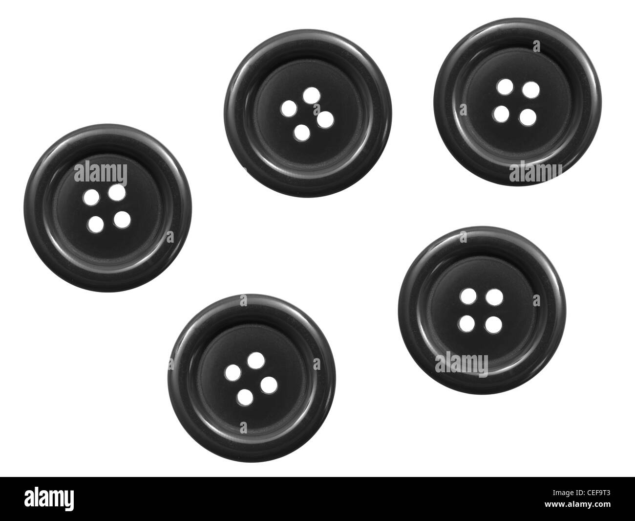 Buttons isolated against a white background Stock Photo - Alamy