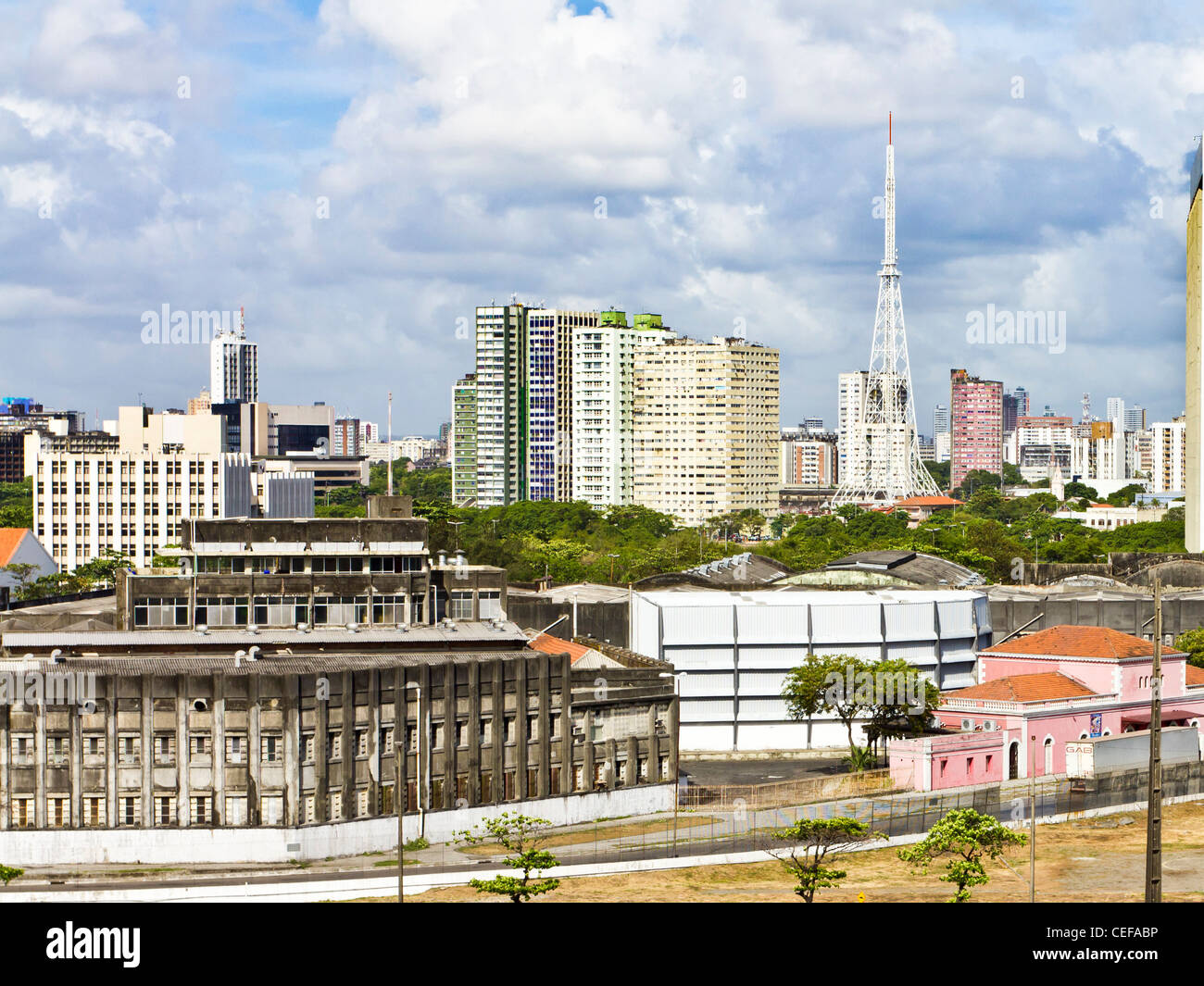 Recife Brazil Antigo city scape cityscape Stock Photo