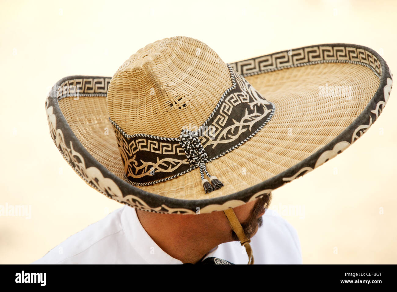 Mexican charros horseman in a sombrero, San Antonio, TX, US Stock Photo
