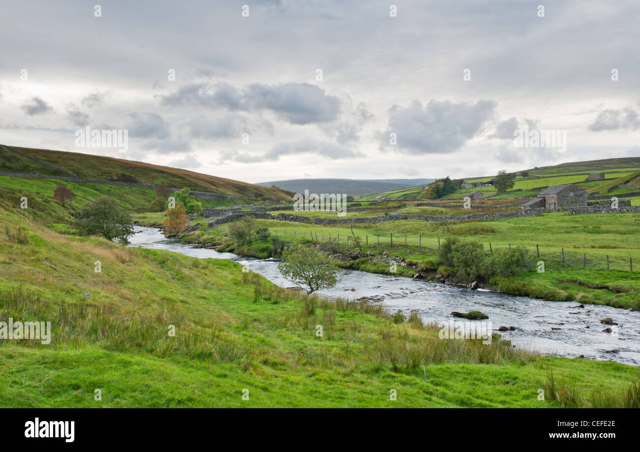 Yorkshire dales national park swaledale hires stock photography and