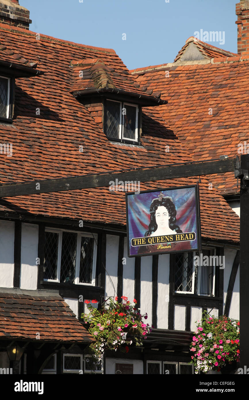 Pinner high street london hires stock photography and images Alamy