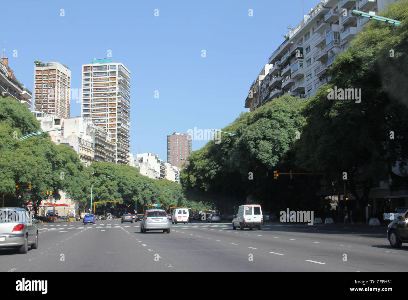 Av libertador hi-res stock photography and images - Alamy