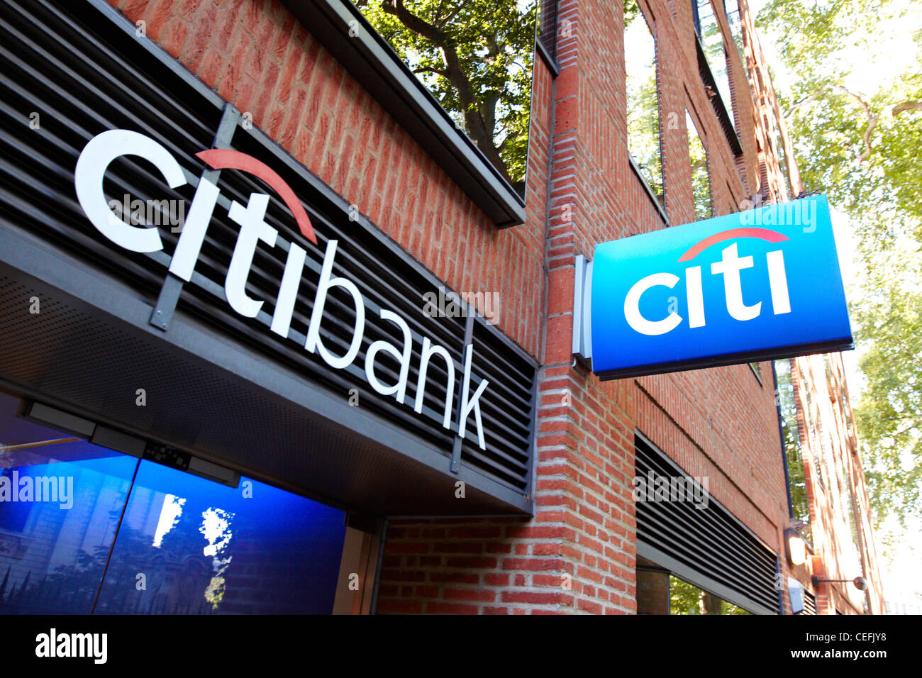 Citibank branch sign hires stock photography and images Alamy