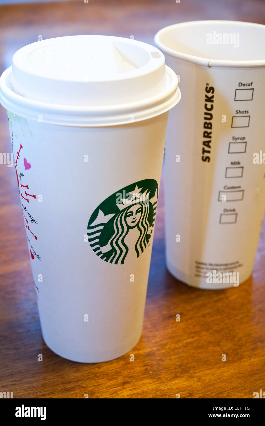 Starbucks Coffee Stock Photo