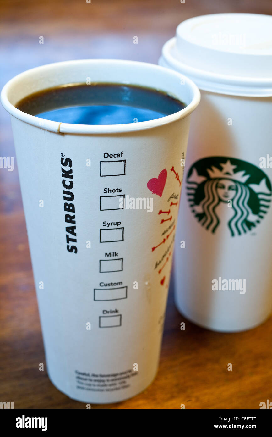 Starbucks Coffee Stock Photo