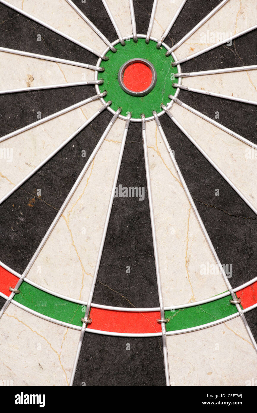 Bullseye of dartboard abstract background Stock Photo