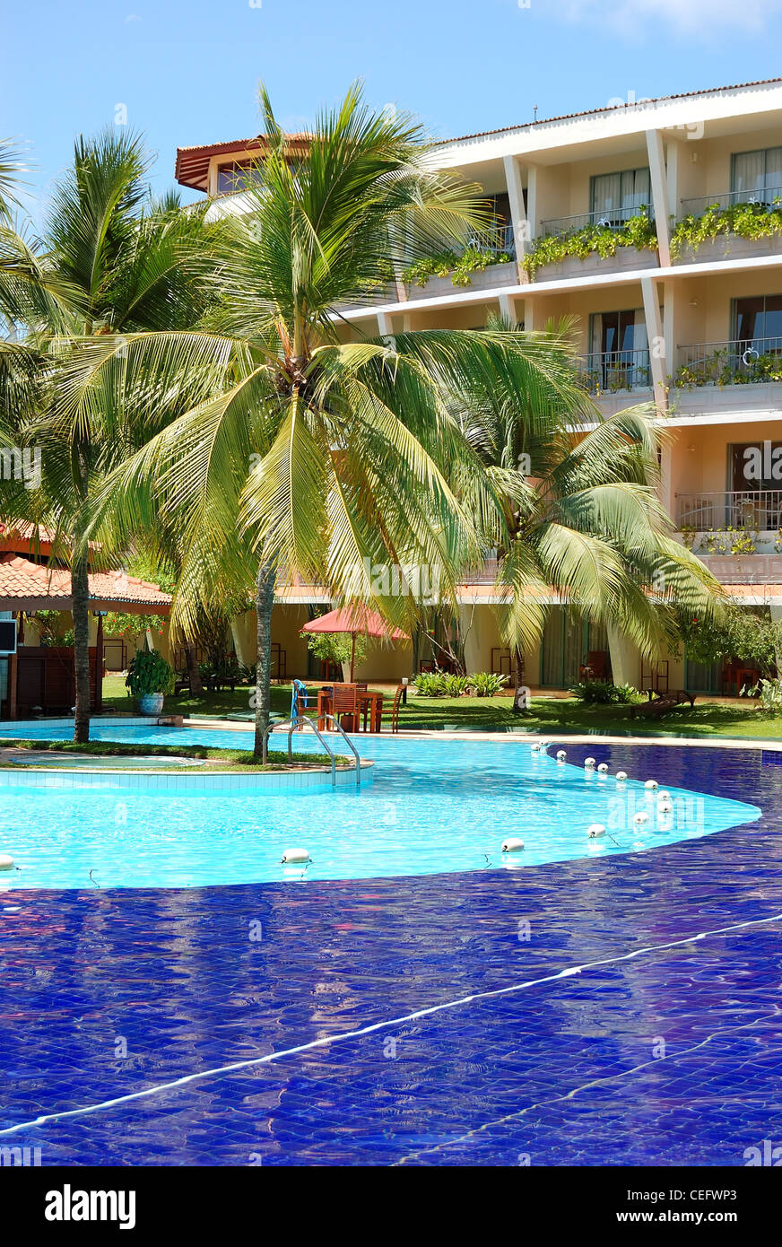 The swimming pool at luxury hotel, Bentota, Sri Lanka Stock Photo Alamy