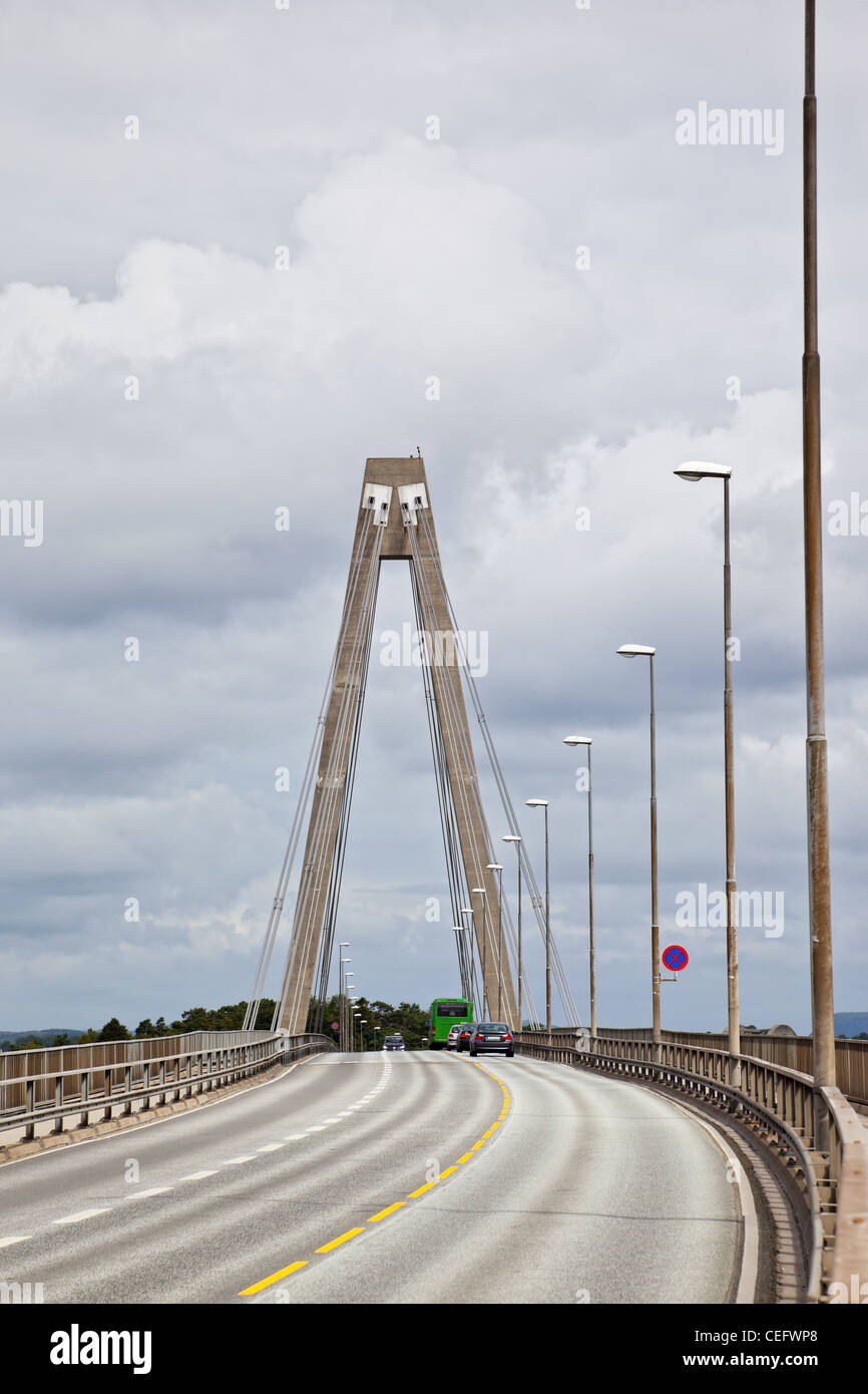 Cablestayed bridge in Stavanger, Norway Stock Photo Alamy