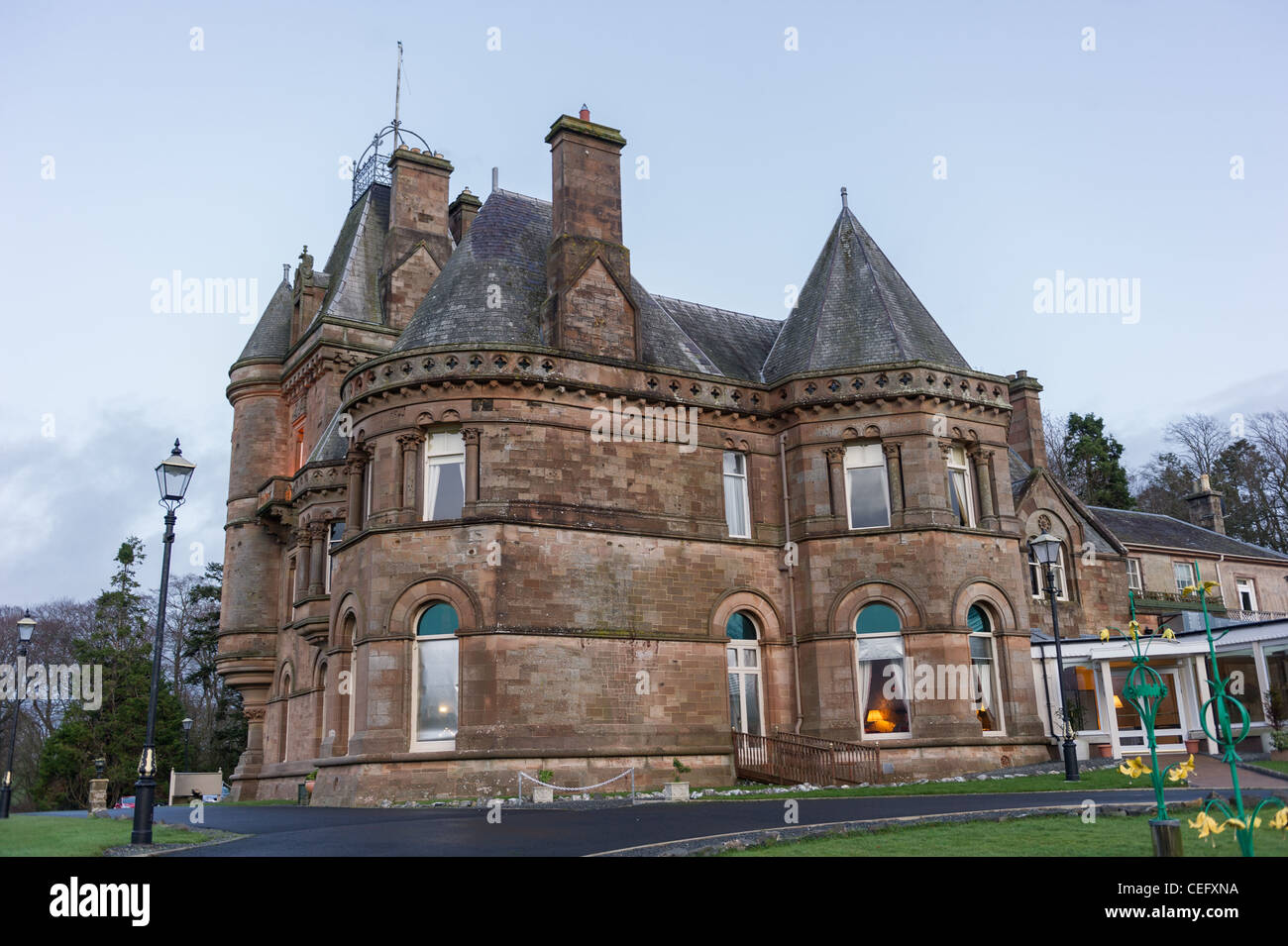 Cornhill House Hotel, Coulter, Biggar, Lanarkshire, Scotland Stock Photo