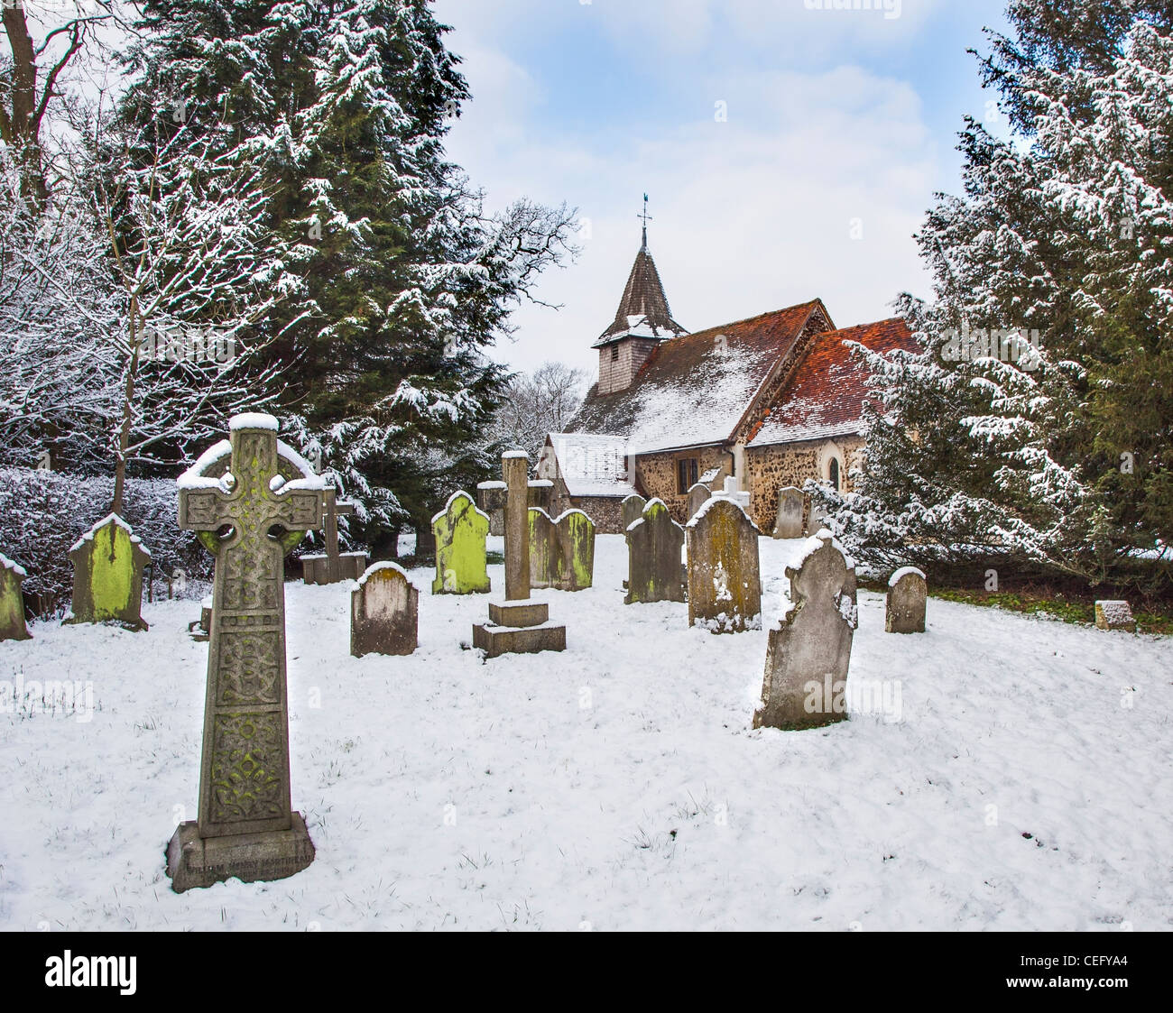 St nicholas church pyrford hires stock photography and images Alamy
