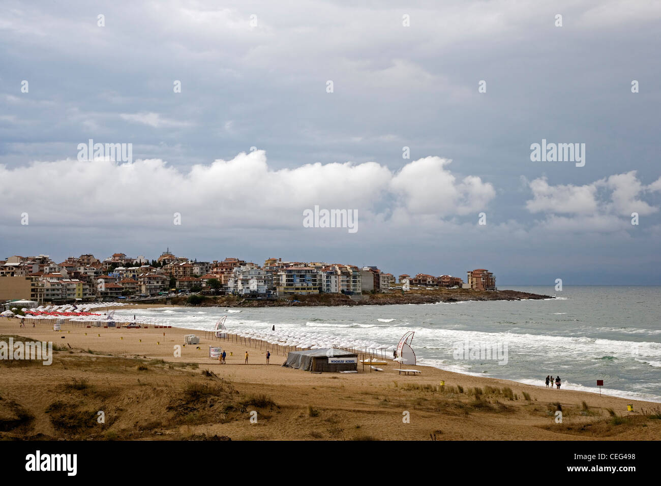 Bulgaria Sozopol beach landscape mode tourist tourism Stock Photo
