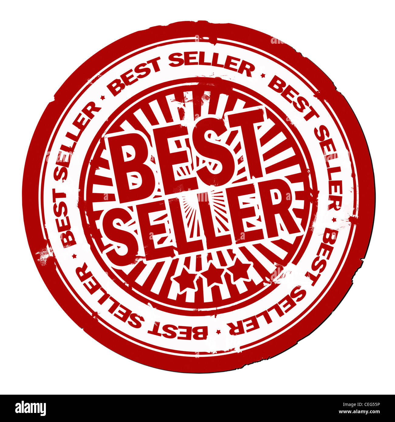 Best Seller Stamp Seal Banner Vector Stock Vector (Royalty Free