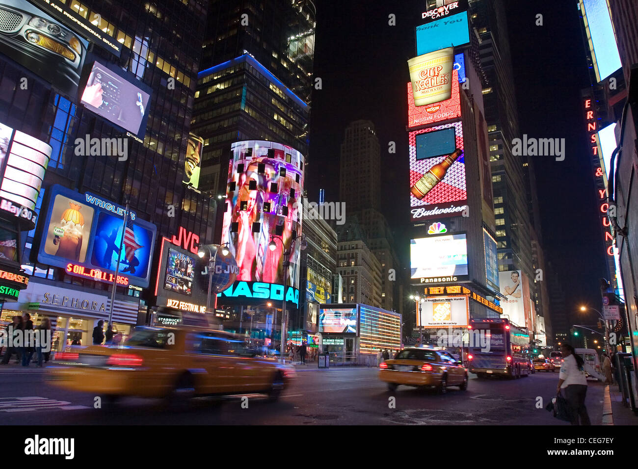 Times Square, New York City Stock Photo