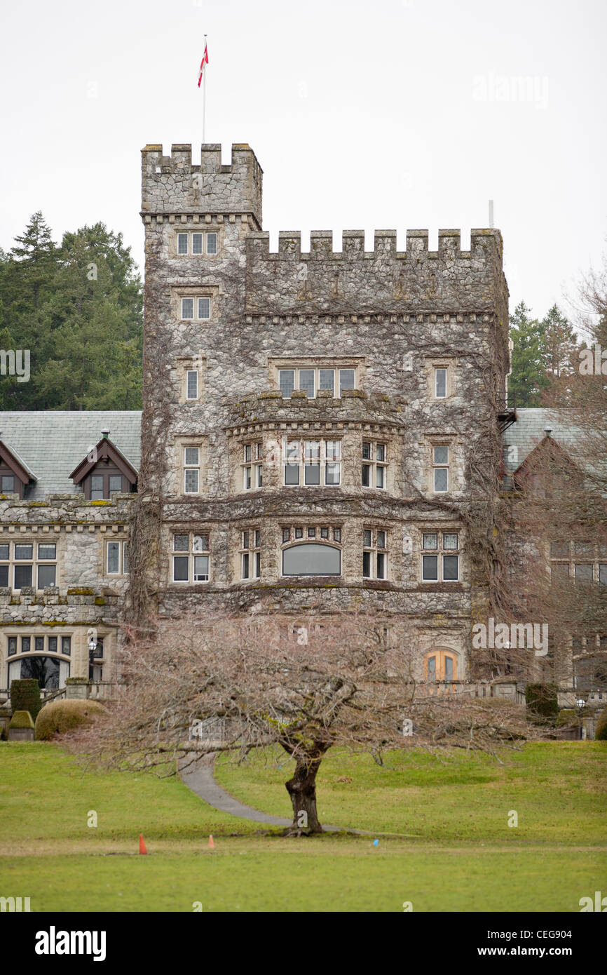 Hatley Castle in in Victoria, B.C Stock Photo Alamy