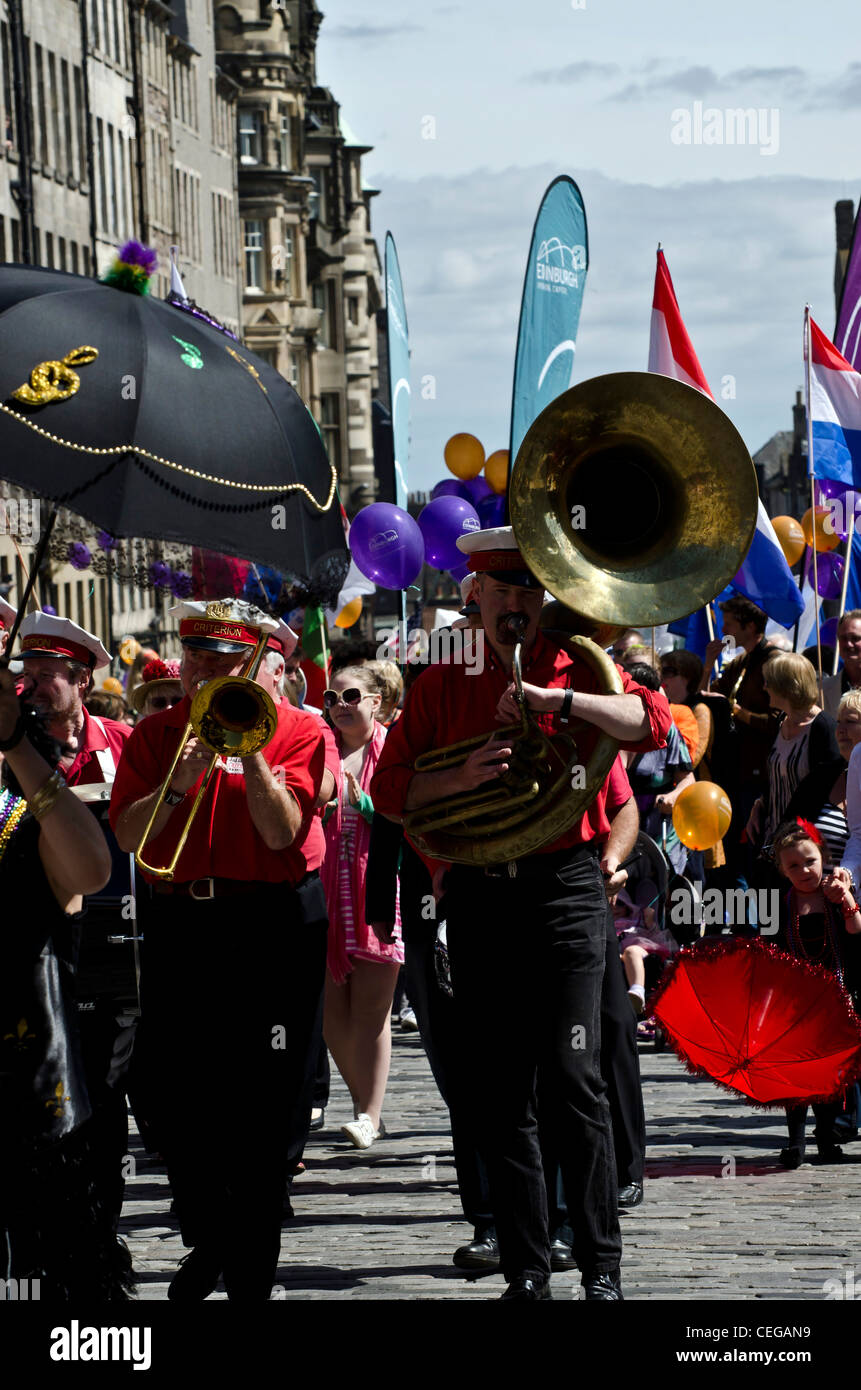 Edinburgh jazz band festival hires stock photography and images Alamy