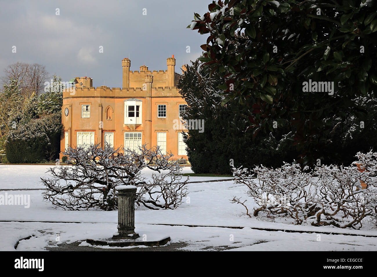 Nonsuch Park and Mansion, Cheam, Surrey, England Stock Photo Alamy
