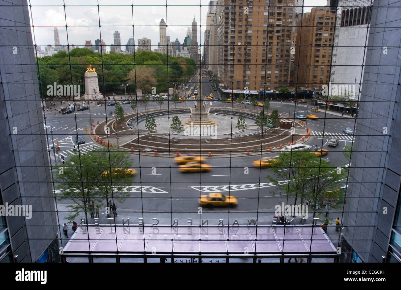Columbus Circle, New York City Stock Photo